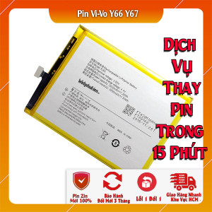 Pin Webphukien cho Vivo Y66 Y67  Việt Nam B-B2- 3000mAh 